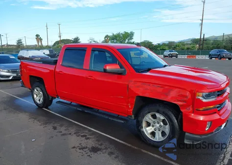 2018 Chevrolet Silverado 1500 2Lt из США, поврежденный, VIN 3GCUKREC5JG404413